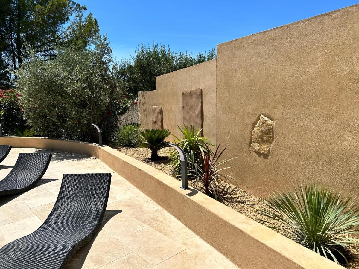 Villa De Charme En Campagne Avec Piscine Privee Et Nature Luxuriante Le Beausset Bagian luar foto