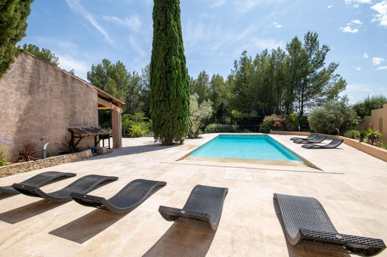 Villa De Charme En Campagne Avec Piscine Privee Et Nature Luxuriante Le Beausset Bagian luar foto